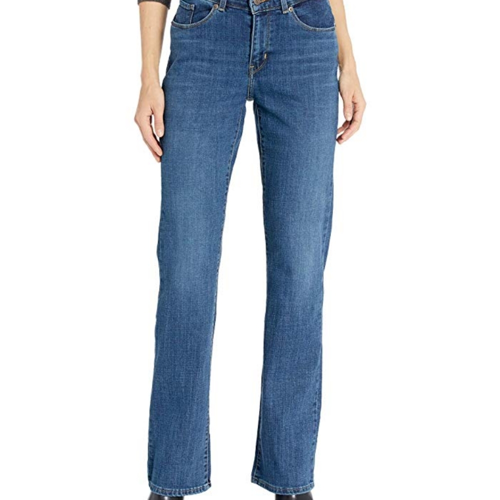 Levis relaxed 550 boot cut jeans dark wash 10P - Picture 7 of 10